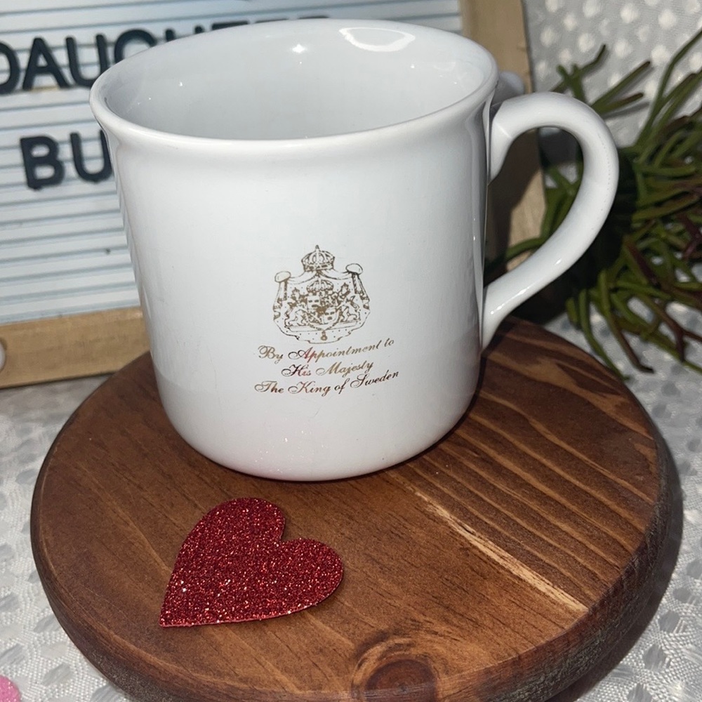 Tea Cup By Appointment To His Majesty The King Of Sweden Gevalia Kaffe USA BASED